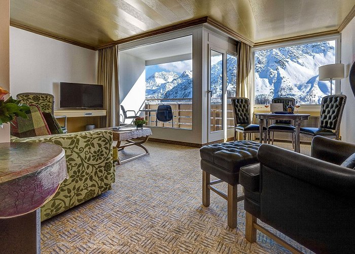 Tschuggen West Tschuggen Grand Hotel - beautiful luxury hotel in Swiss Alps ... photo