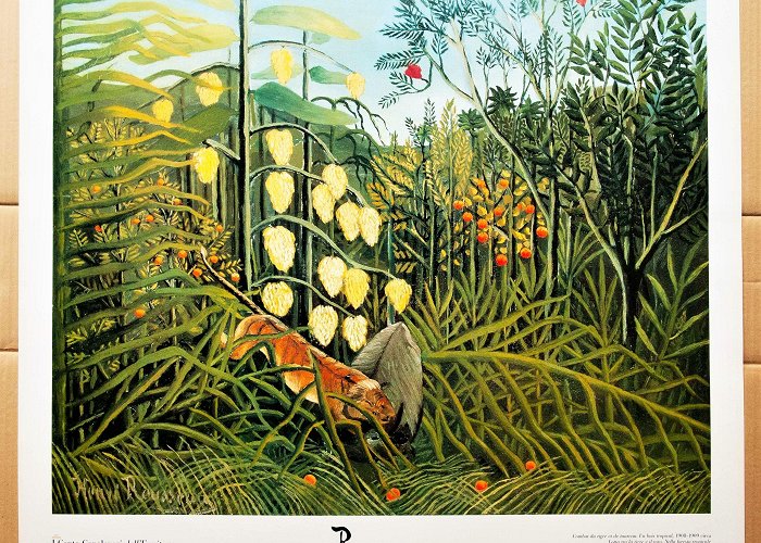 Scuderie Papali Museum Henri Rousseau Rare Vintage Poster Impressionists and Avant-gardes ... photo