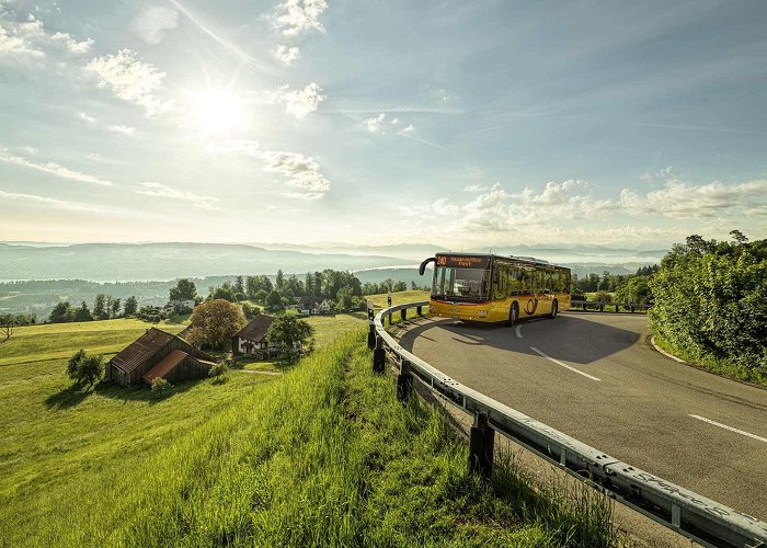 Albis Pass Over the Albis Pass - over-the-albis-pass - PostBus photo