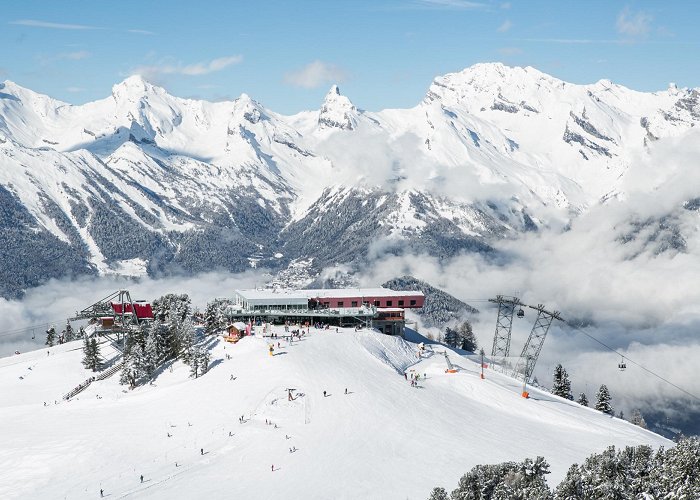 Tracouet Ski Lift Ticket Office for Tracouet | Nendaz Switzerland photo