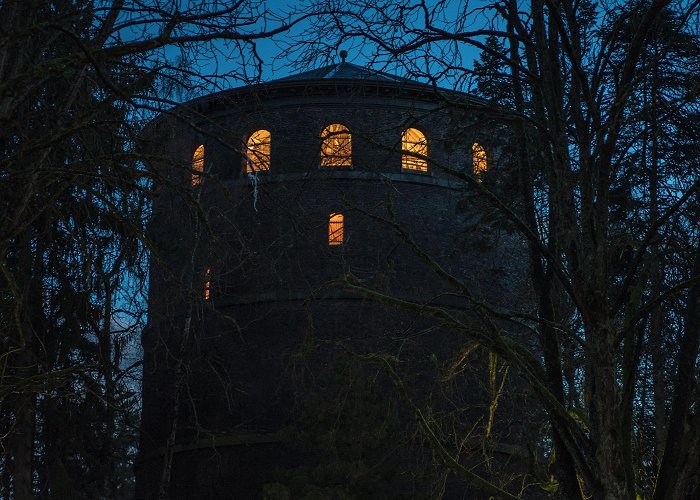 Volunteer Park Water Tower Volunteer Park Water Tower in Winter Twilight : r/Seattle photo