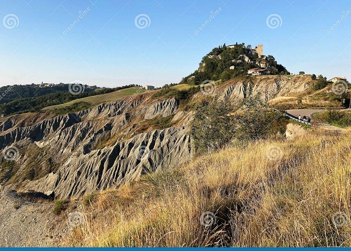 Canossa Castle Canossa Medieval Castle View on Badlands Hills, Reggio Emilia ... photo