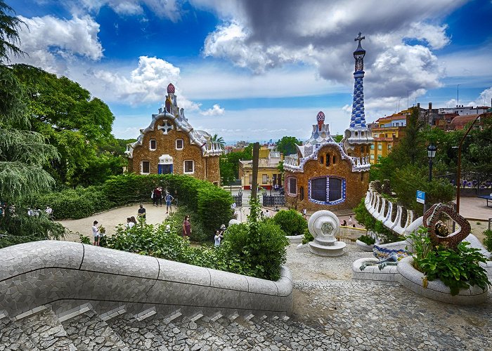 Greek Theatre Gardens Smarthistory – Antoni Gaudí, Park Güell photo