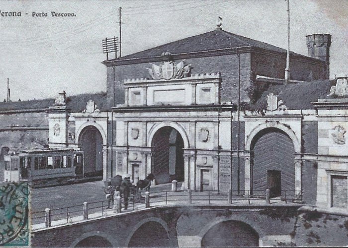 Stazione Verona Porta Vescovo Verona - Porta Vescovo 1909 | Verona, Cartoline, Foto photo