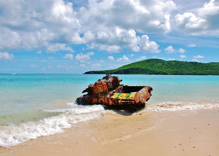 Flamenco Beach (Playa Flamenco) Flamenco beach in Culebra, Puerto Rico photo