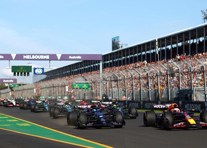 Australian Formula One Grand Prix Record Melbourne crowds attend chaotic 2023 Formula One Australian ... photo