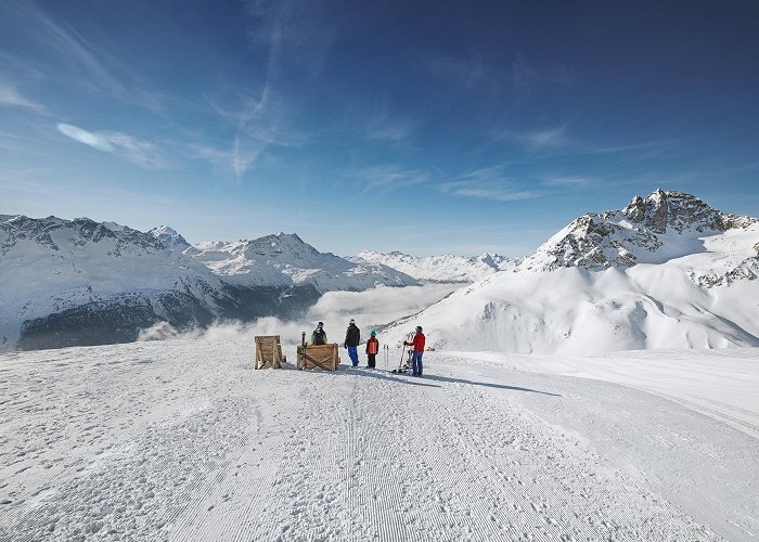 Ski Lift Maloja - Piz Aela Aela ski lift in Maloja | Engadin, Switzerland photo