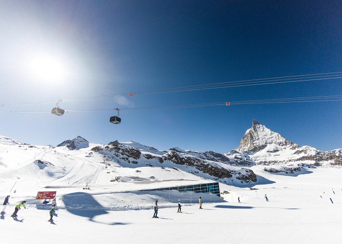 Ski Lift Zermatt - Furi Monterosa and Zermatt-Cervinia - connection coming to fruition ... photo