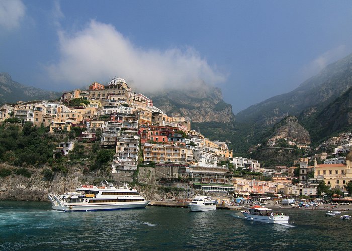 Positano Port Breathtaking Medieval Town of Positano in Campania, Italy | I Like ... photo
