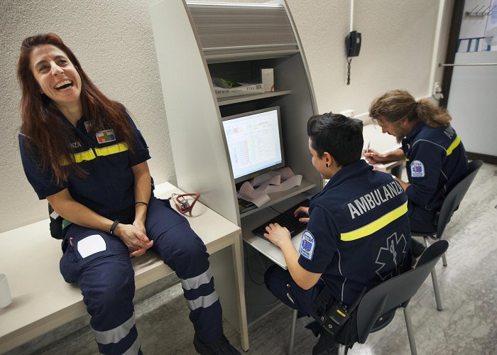 Lugano Hospital - Civico Switzerland's sole volunteer paramedic service - SWI swissinfo.ch photo