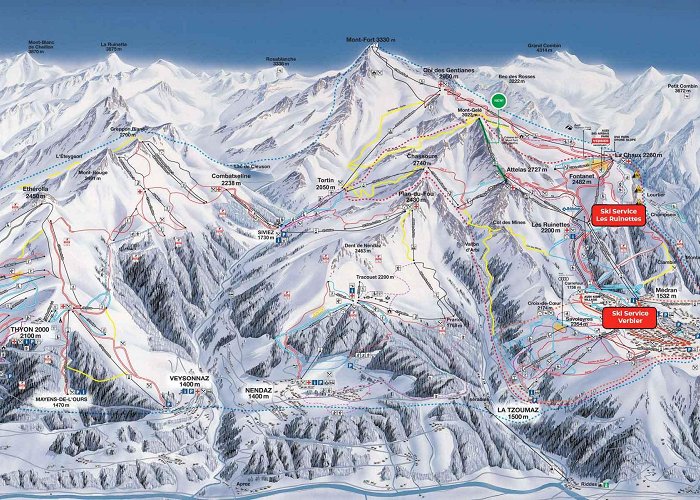 Châble-Verbier Le Châble Ski Rental | Collect in Le Châble & Les Ruinettes ... photo