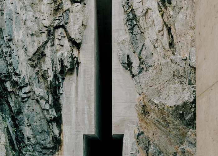 Castelgrande Castle Medieval Brutalism: The Entrance of Switzerland's Castelgrande ... photo