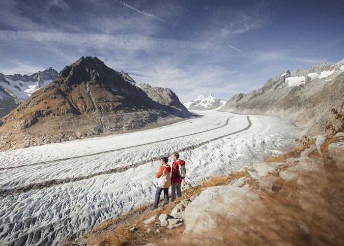 Aletsch Glacier Great Aletsch Glacier - Aletsch Arena photo