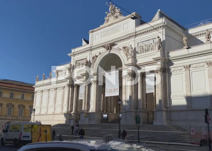 Palazzo delle Esposizioni Palace of Exhibitions Palazzo delle Esposizioni, Roma. The Pal... | Stock Video | Pond5 photo