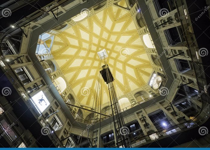 National Cinema Museum Elevator that Rises on the Dome of the Turin Film Museum Editorial ... photo