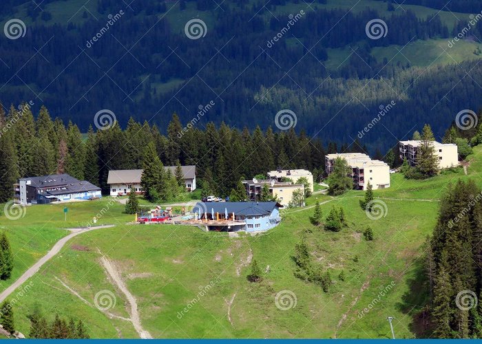 Fuederegg Tourist and Recreation Alpine Settlement Fuederegg Over the Iberig ... photo