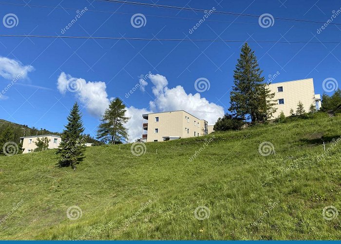 Fuederegg Tourist and Recreation Alpine Settlement Fuederegg Over the Iberig ... photo