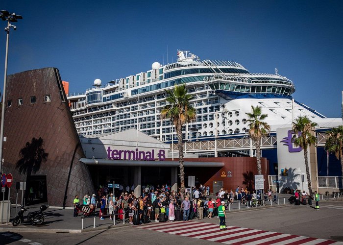 Cruise Port Terminal They just walk around for hours': Why Barcelona is cracking down ... photo