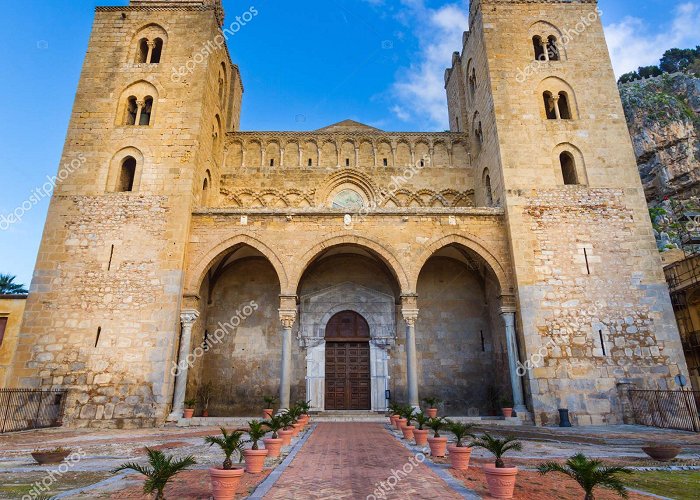 Cathedral Basilica of Cefalù Medieval Norman Cathedral Basilica Cefalu Italian Duomo Cefalu ... photo