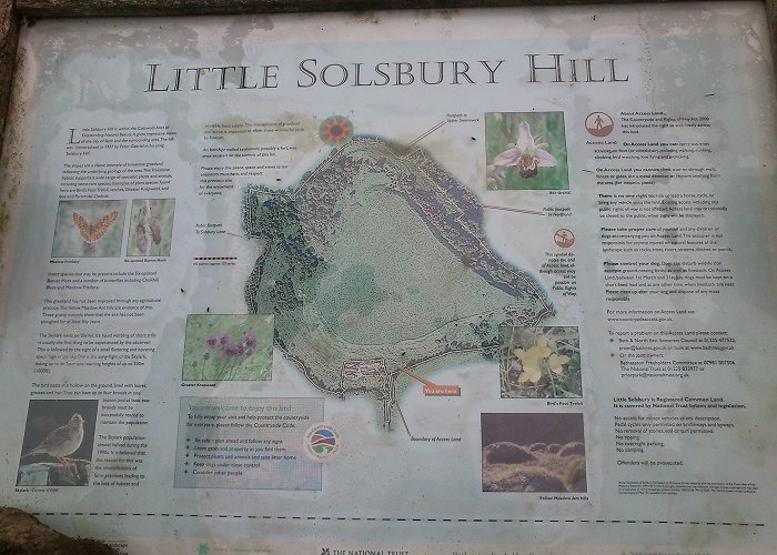 Little Solsbury Hill A walk up 'Little' Solsbury Hill | mikesadventuresinpictures photo