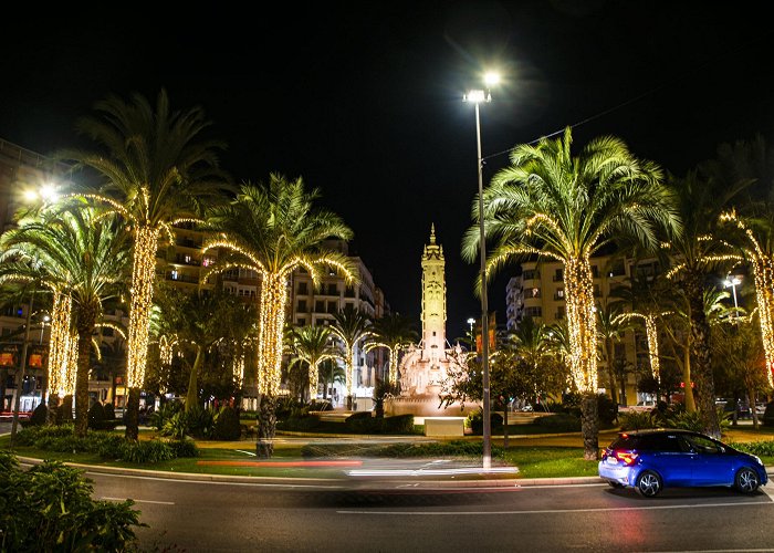 Bulevar plaza Christmas lights in Alicante | Ximenez Iluminación photo