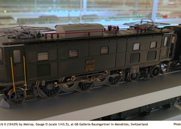 Baumgartner Model Railway Gallery SBB Ae 3/6 II (at Galleria Baumgartner) | Øyvind Teig photo