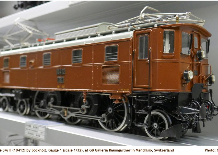 Baumgartner Model Railway Gallery SBB Ae 3/6 II (at Galleria Baumgartner) | Øyvind Teig photo