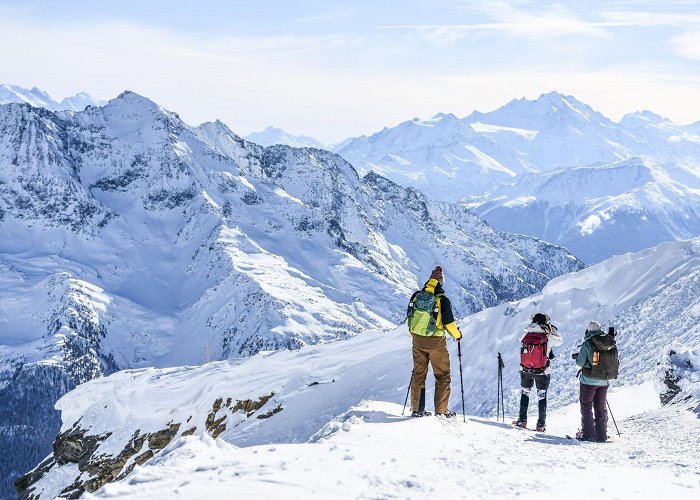 Gandegg-Hockenhorngrat Lötschen Pass Trail - BERGFEX - Snowshoe - Tour Valais photo