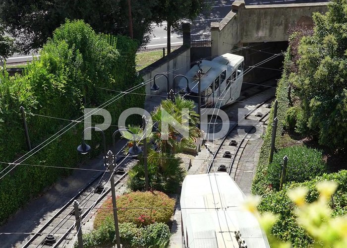 Lower Bergamo Funicular Bergamo, Italy. The Funicular from the l... | Stock Video | Pond5 photo