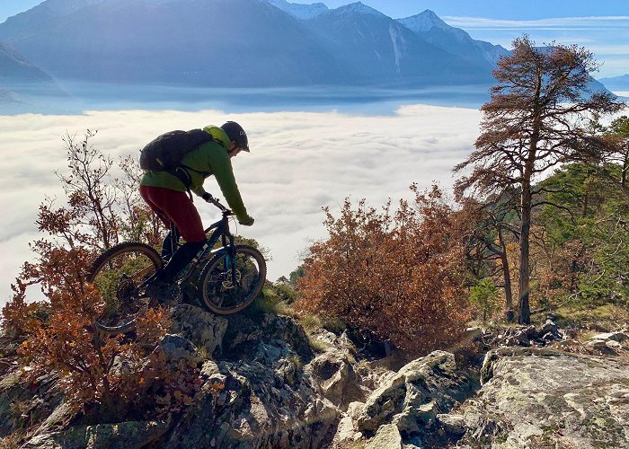 Luftseilbahn Gampel-Jeizinen Jeizi Enduro • Mountainbike » outdooractive.com photo