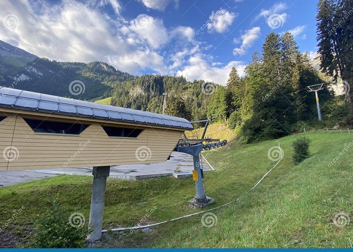 Stöckalp - Melchsee-Frutt Gondola Lift Monocable Circulating Ropeway StÃ¶ckalp-Melchsee ... photo