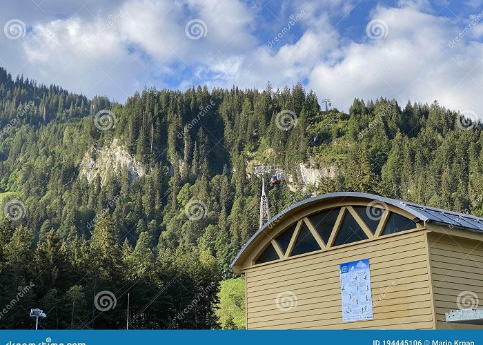 Stöckalp - Melchsee-Frutt Gondola Lift Monocable Circulating Ropeway StÃ¶ckalp-Melchsee ... photo