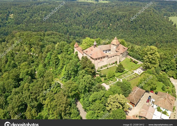 Castle Kyburg Kyburg Castle Located Zurich Winterthur Switzerland Stock Photo by ... photo