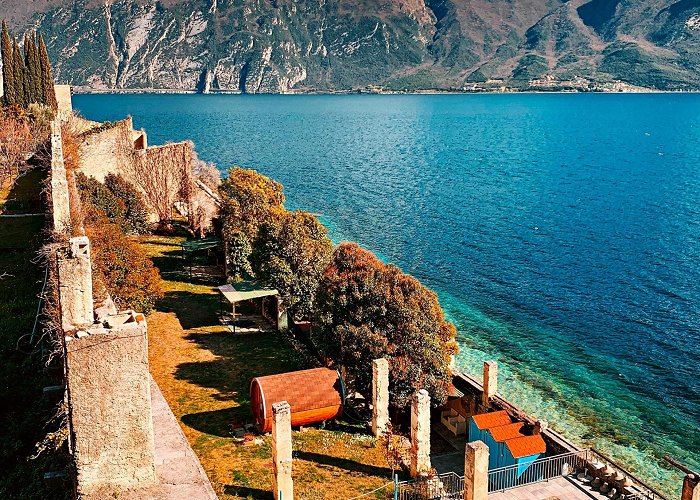 Bike Path Limone sul Garda Suspended Between Sky and Lake: The Breathtaking Limone sul Garda ... photo