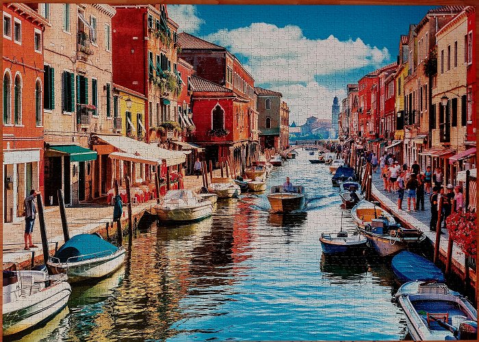 Murano ENTRY] Murano Island, Venice, 2000 pieces, Trefl : r/Jigsawpuzzles photo