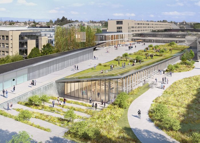 EPFL Dominique Perrault Architecture Wins Competition to Reimagine ... photo