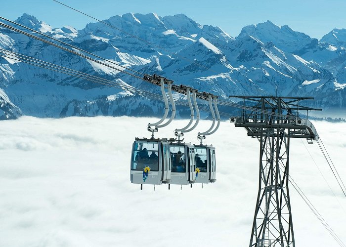 Luftseilbahn Beatenberg-Niederhorn Gondola Niederhorn Gondola Cable Car – enjoy breathtaking views photo