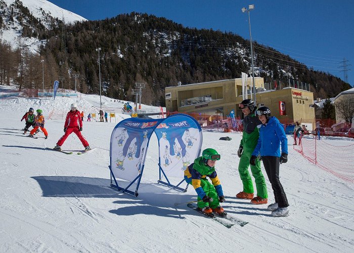 Ski Lift Pontresina Family ski resort Languard, Pontresina | Engadin, Switzerland photo