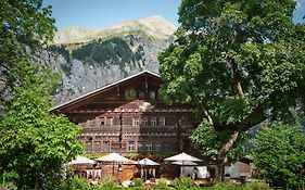 Landgasthof Ruedihus Hotel Kandersteg Exterior photo