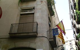 Pension Coral Barcelona Exterior photo