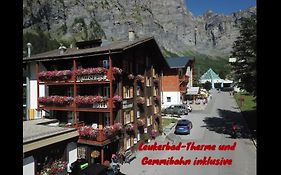 Hotel Walliserhof-Leukerbad-Therme Exterior photo