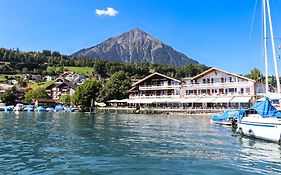 Strandhotel Seeblick Faulensee Exterior photo