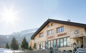 Hotel-Restaurant Ronalp Bürchen Exterior photo