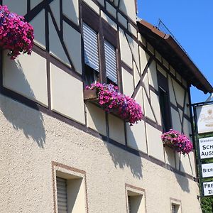 Gasthaus Schoene Aussicht Panzió Usingen Exterior photo