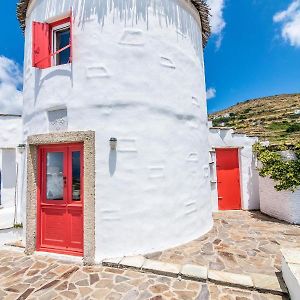 Old Windmill In Triandaros Village Exterior photo