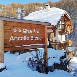 Gite Ancolie Bleue Hotel Abriès Exterior photo