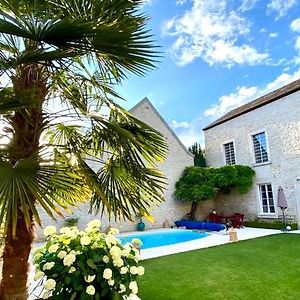 "Le Jardin" Chambre De Charme, Piscine A Meursault Panzió Exterior photo