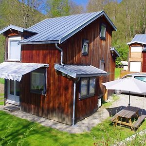 Chalet Chaleureux A Niaux Avec Vue Sur La Montagne Villa Exterior photo