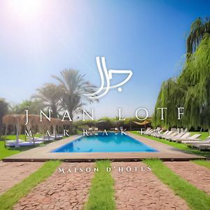 Jnan Lotf Marrakech Hotel Marrákes Exterior photo