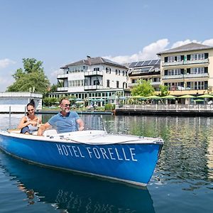 Seegluck Hotel Forelle Superior Millstatt Exterior photo